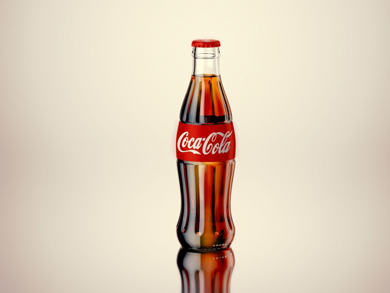 Coca-Cola - Professionelle 3D Visualisierung