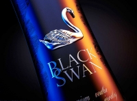BLACKSWAN - Verpackungsdesign der Prämie Wodka